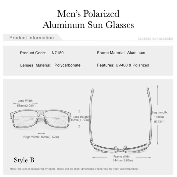 KINGSEVEN Red Mirrored Aluminum Polarized Sunglasses - Picture 14 of 14